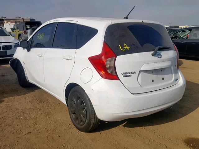 3N1CE2CP4FL422323 - 2015 NISSAN VERSA NOTE WHITE photo 3