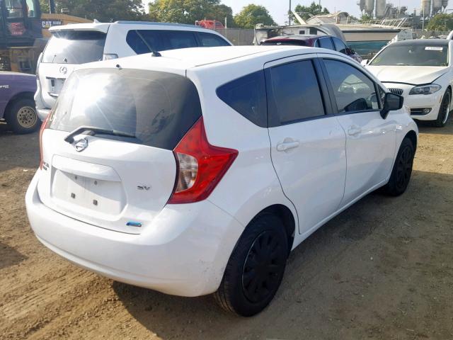 3N1CE2CP4FL422323 - 2015 NISSAN VERSA NOTE WHITE photo 4