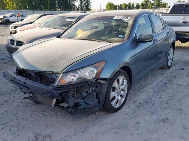 JHMCP26848C056730 - 2008 HONDA ACCORD EXL GREEN photo 2