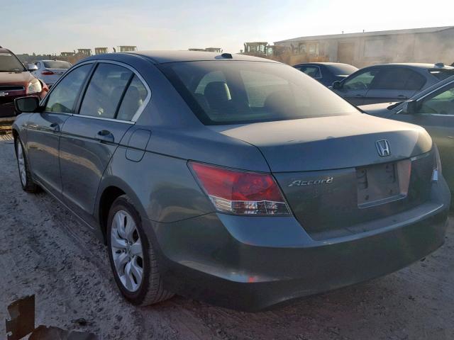 JHMCP26848C056730 - 2008 HONDA ACCORD EXL GREEN photo 3