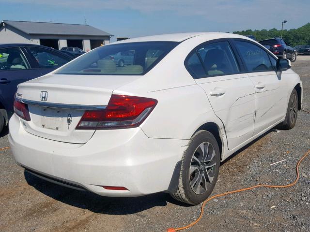 19XFB2F98DE277935 - 2013 HONDA CIVIC EXL თეთრი ფოტო 4