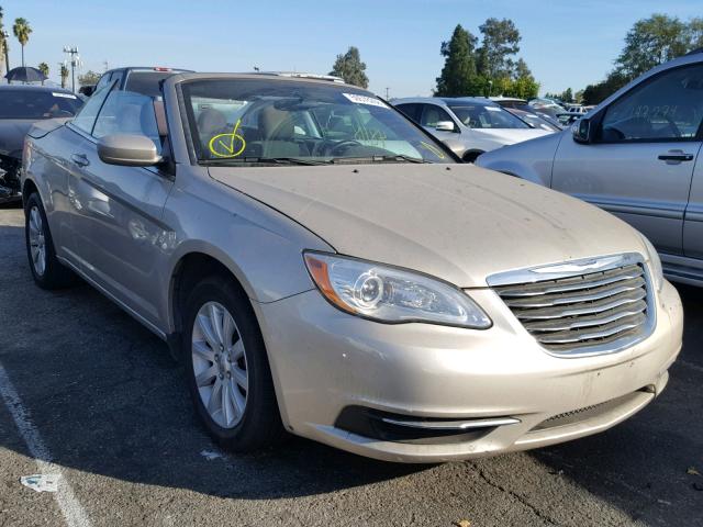 1C3BCBEB2EN157890 - 2014 CHRYSLER 200 TOURIN GOLD photo 1