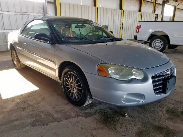 1C3EL55R36N130811 - 2006 CHRYSLER SEBRING TO SILVER photo 1