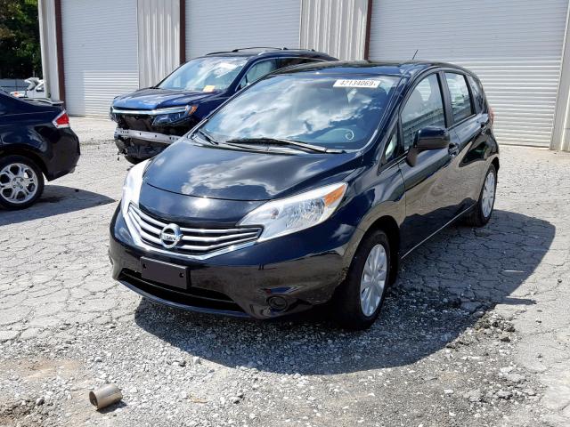 3N1CE2CP3EL425888 - 2014 NISSAN VERSA NOTE BLACK photo 2