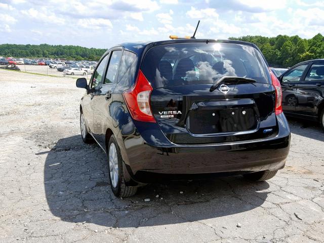 3N1CE2CP3EL425888 - 2014 NISSAN VERSA NOTE BLACK photo 3