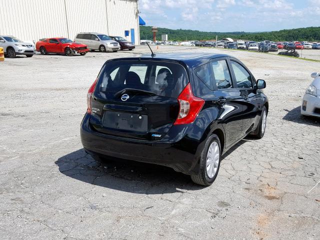 3N1CE2CP3EL425888 - 2014 NISSAN VERSA NOTE BLACK photo 4