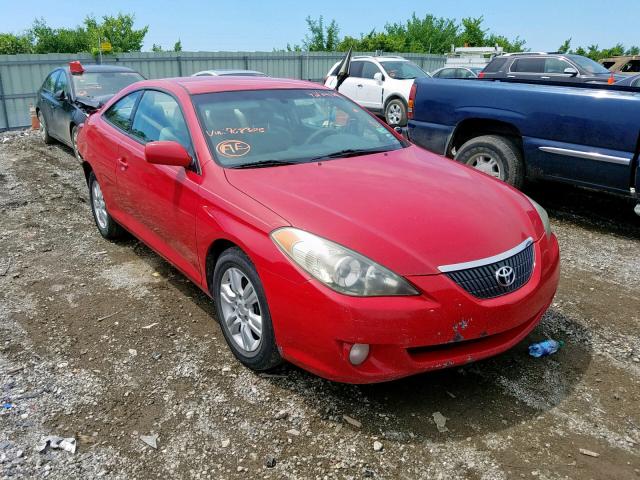 4T1CE38PX4U768306 - 2004 TOYOTA CAMRY SOLA Qırmızı foto 1