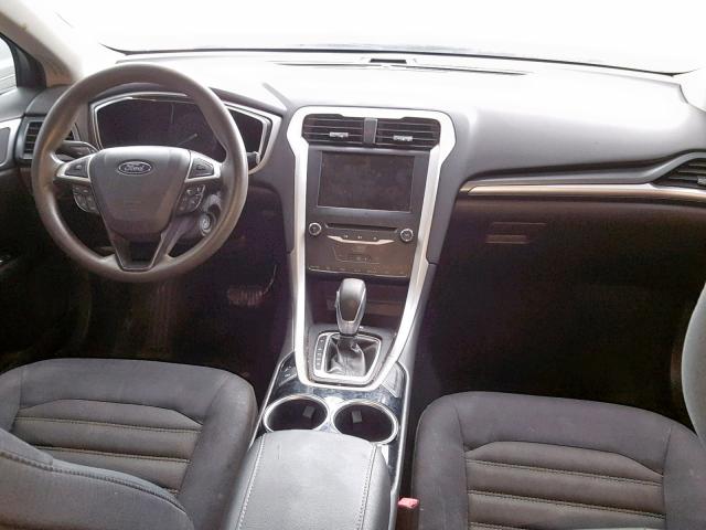 3FA6P0H71DR308409 - 2013 FORD FUSION SE GRAY photo 9