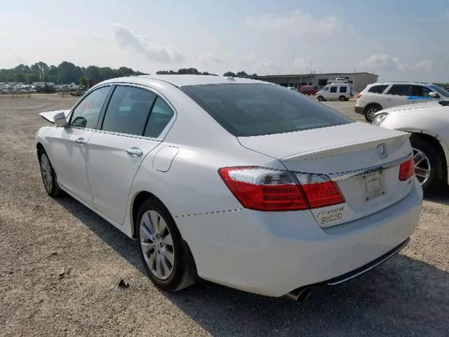 1HGCR3F80DA037925 - 2013 HONDA ACCORD EXL WHITE photo 3