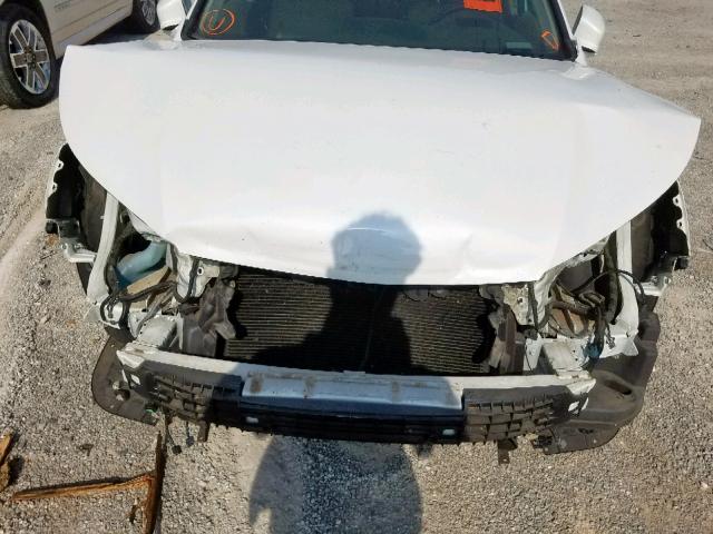 1HGCR3F80DA037925 - 2013 HONDA ACCORD EXL WHITE photo 7