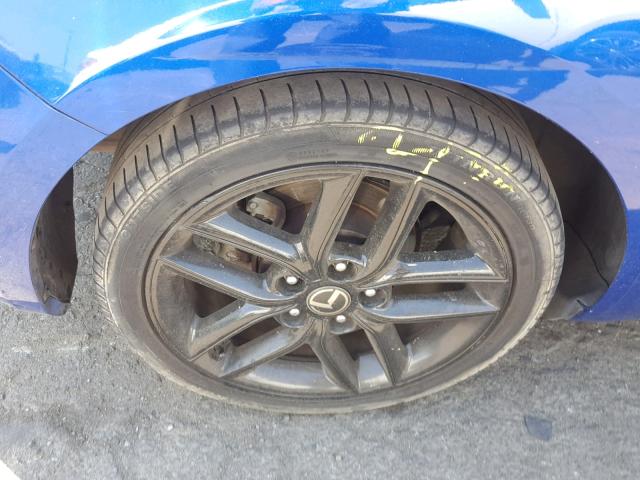 KNAFW6A34A5306494 - 2010 KIA FORTE SX BLUE photo 9