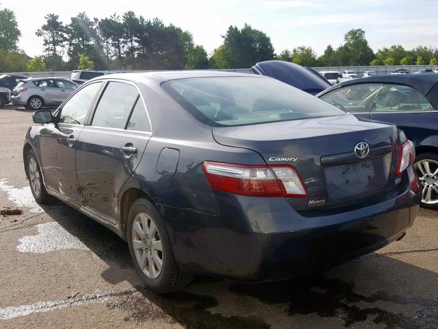 4T1BB46K78U052678 - 2008 TOYOTA CAMRY HYBR GRAY photo 3