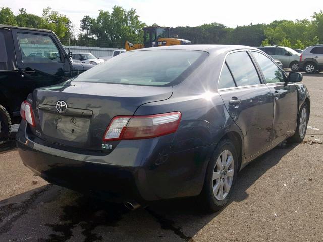 4T1BB46K78U052678 - 2008 TOYOTA CAMRY HYBR GRAY photo 4