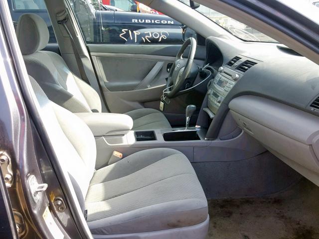 4T1BB46K78U052678 - 2008 TOYOTA CAMRY HYBR GRAY photo 5