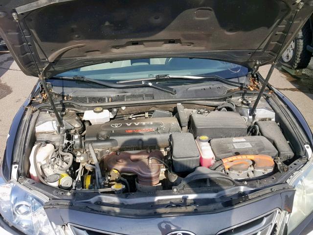 4T1BB46K78U052678 - 2008 TOYOTA CAMRY HYBR GRAY photo 7