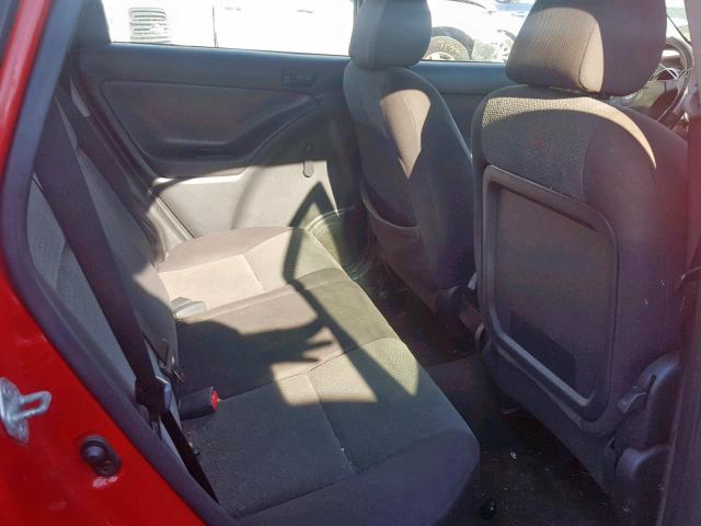 2T1KR32E53C077028 - 2003 TOYOTA MATRIX 红色 照片 6