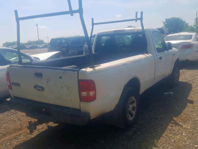 1FTYR10D48PA20000 - 2008 FORD RANGER WHITE photo 4