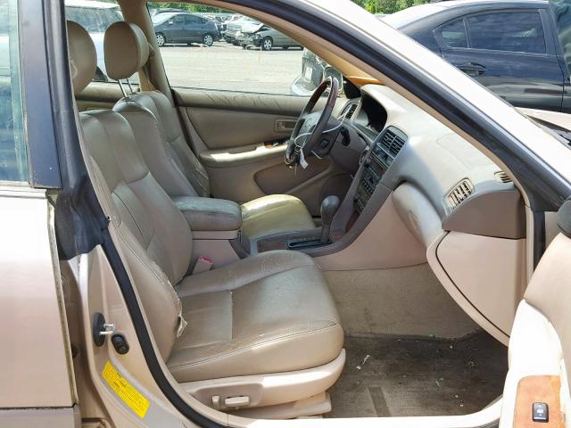 JT8BF28G310335113 - 2001 LEXUS ES 300 BEIGE photo 5