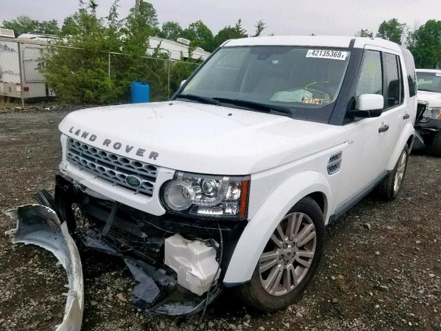 SALAK2D47BA594079 - 2011 LAND ROVER LR4 HSE LU WHITE photo 2