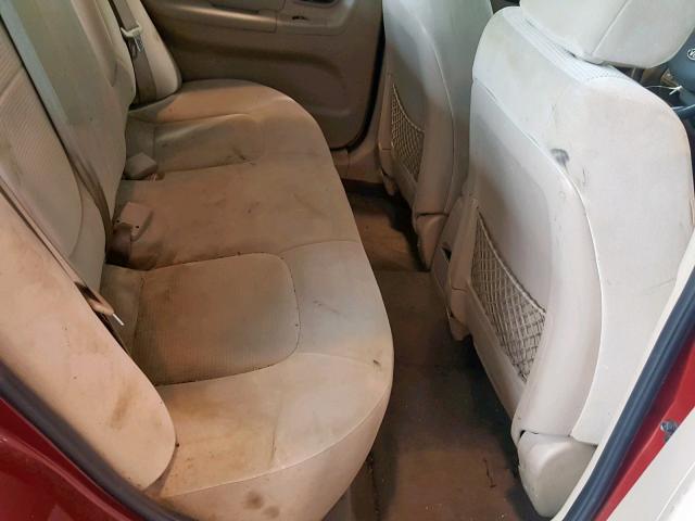 KNAFE121585577335 - 2008 KIA SPECTRA EX BURGUNDY photo 6