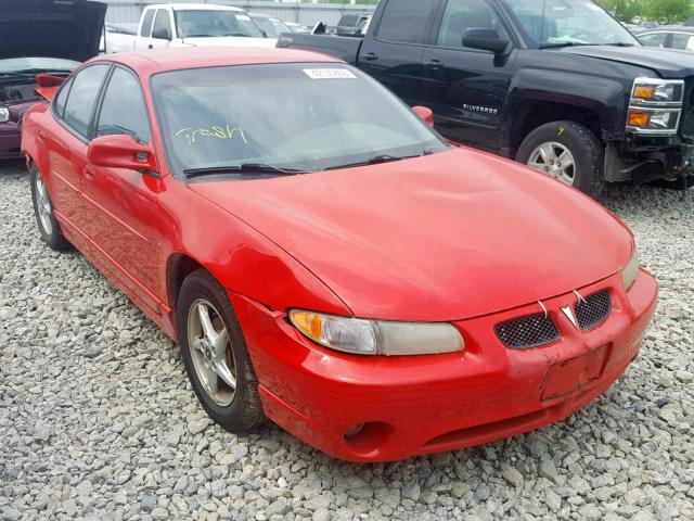 1G2WP52K7XF339691 - 1999 PONTIAC GRAND PRIX RED photo 1
