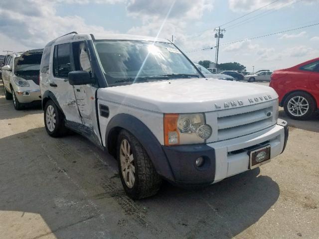 SALAD254X6A370786 - 2006 LAND ROVER LR3 SE WHITE photo 1