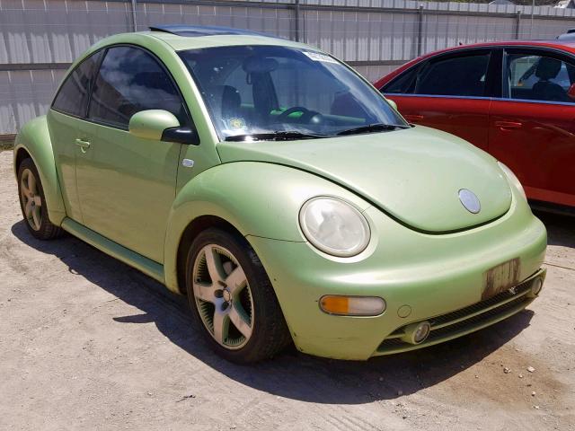 3VWCD21C13M404560 - 2003 VOLKSWAGEN NEW BEETLE მწვანე ფოტო 1