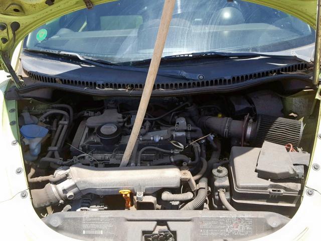 3VWCD21C13M404560 - 2003 VOLKSWAGEN NEW BEETLE მწვანე ფოტო 7