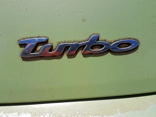 3VWCD21C13M404560 - 2003 VOLKSWAGEN NEW BEETLE მწვანე ფოტო 9