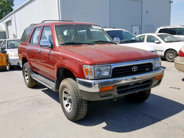 JT3VN29V6S0058509 - 1995 TOYOTA 4RUNNER VN RED photo 1