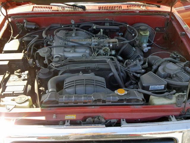 JT3VN29V6S0058509 - 1995 TOYOTA 4RUNNER VN RED photo 7