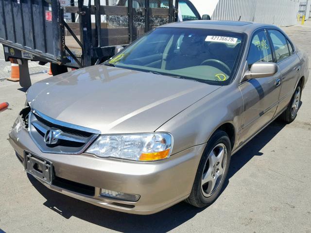 19UUA567X3A039453 - 2003 ACURA 3.2TL BEIGE photo 2