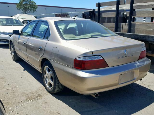 19UUA567X3A039453 - 2003 ACURA 3.2TL BEIGE photo 3