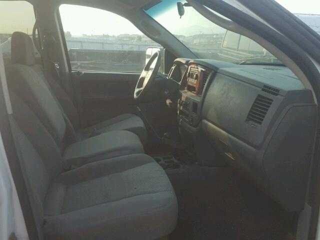 3D7KS28C66G268493 - 2006 DODGE RAM 2500 S WHITE photo 5