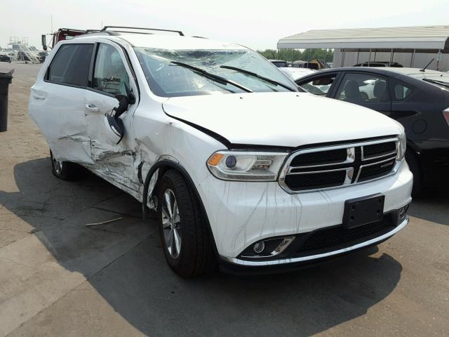 1C4RDHDG2GC402905 - 2016 DODGE DURANGO LI WHITE photo 1