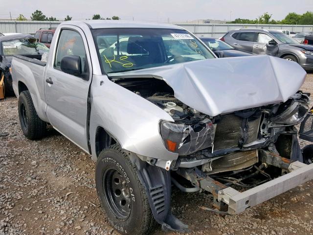 5TFNX4CN5BX002417 - 2011 TOYOTA TACOMA SILVER photo 1