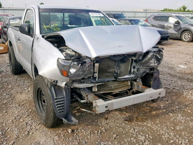 5TFNX4CN5BX002417 - 2011 TOYOTA TACOMA SILVER photo 6