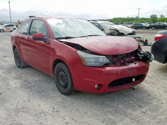 1FAHP33N19W187787 - 2009 FORD FOCUS SES RED photo 1