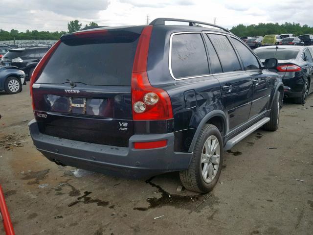 YV4CZ852161256210 - 2006 VOLVO XC90 V8 BLUE photo 4