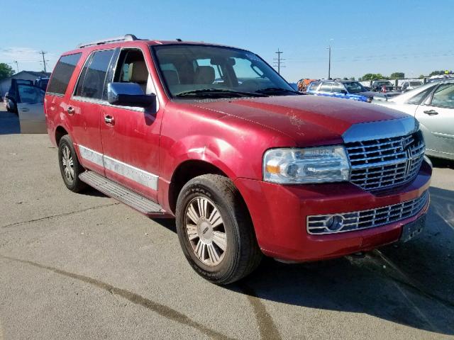 5LMFU28557LJ12255 - 2007 LINCOLN NAVIGATOR RED photo 1