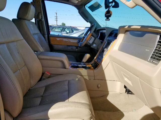 5LMFU28557LJ12255 - 2007 LINCOLN NAVIGATOR RED photo 5