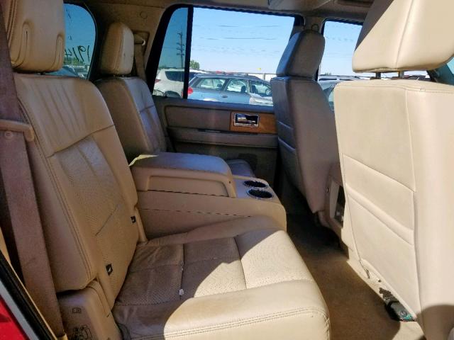 5LMFU28557LJ12255 - 2007 LINCOLN NAVIGATOR RED photo 6