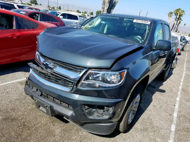 1GCGSCEN1J1159975 - 2018 CHEVROLET COLORADO L CHARCOAL photo 2