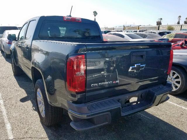 1GCGSCEN1J1159975 - 2018 CHEVROLET COLORADO L CHARCOAL photo 3