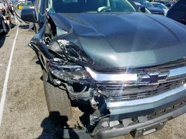 1GCGSCEN1J1159975 - 2018 CHEVROLET COLORADO L CHARCOAL photo 9