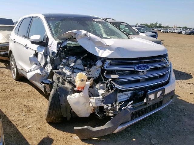 2FMPK4K81HBB74247 - 2017 FORD EDGE TITAN WHITE photo 1