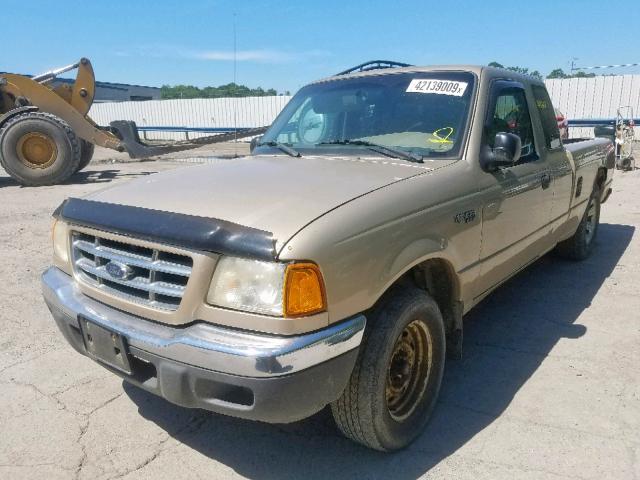 1FTYR14U62TA60572 - 2002 FORD RANGER SUP BEIGE photo 2