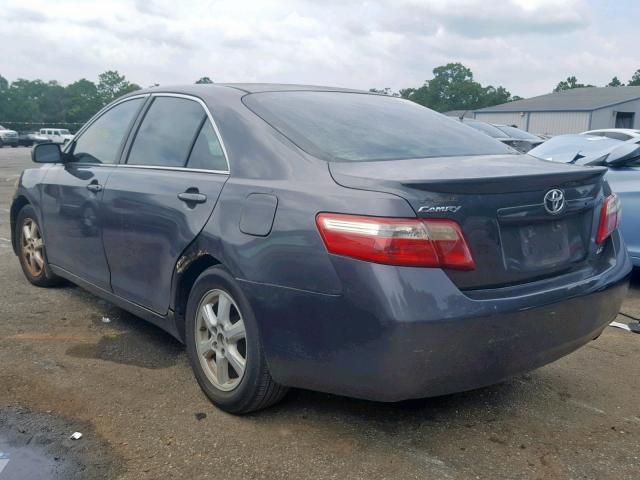 4T1BE46K17U502525 - 2007 TOYOTA CAMRY NEW GRAY photo 3