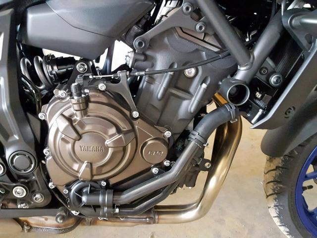 JYARM27E6JA002691 - 2018 YAMAHA MT07 BLUE photo 7