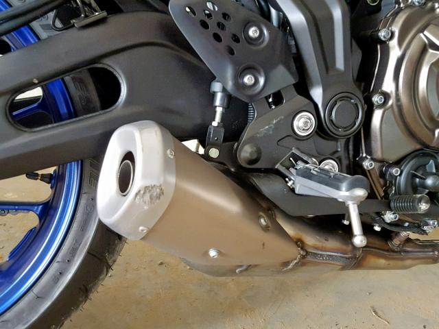 JYARM27E6JA002691 - 2018 YAMAHA MT07 BLUE photo 9